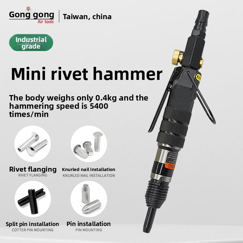 Rivet Gun Air - Gongke Pneumatic Mini Rivet Gun for