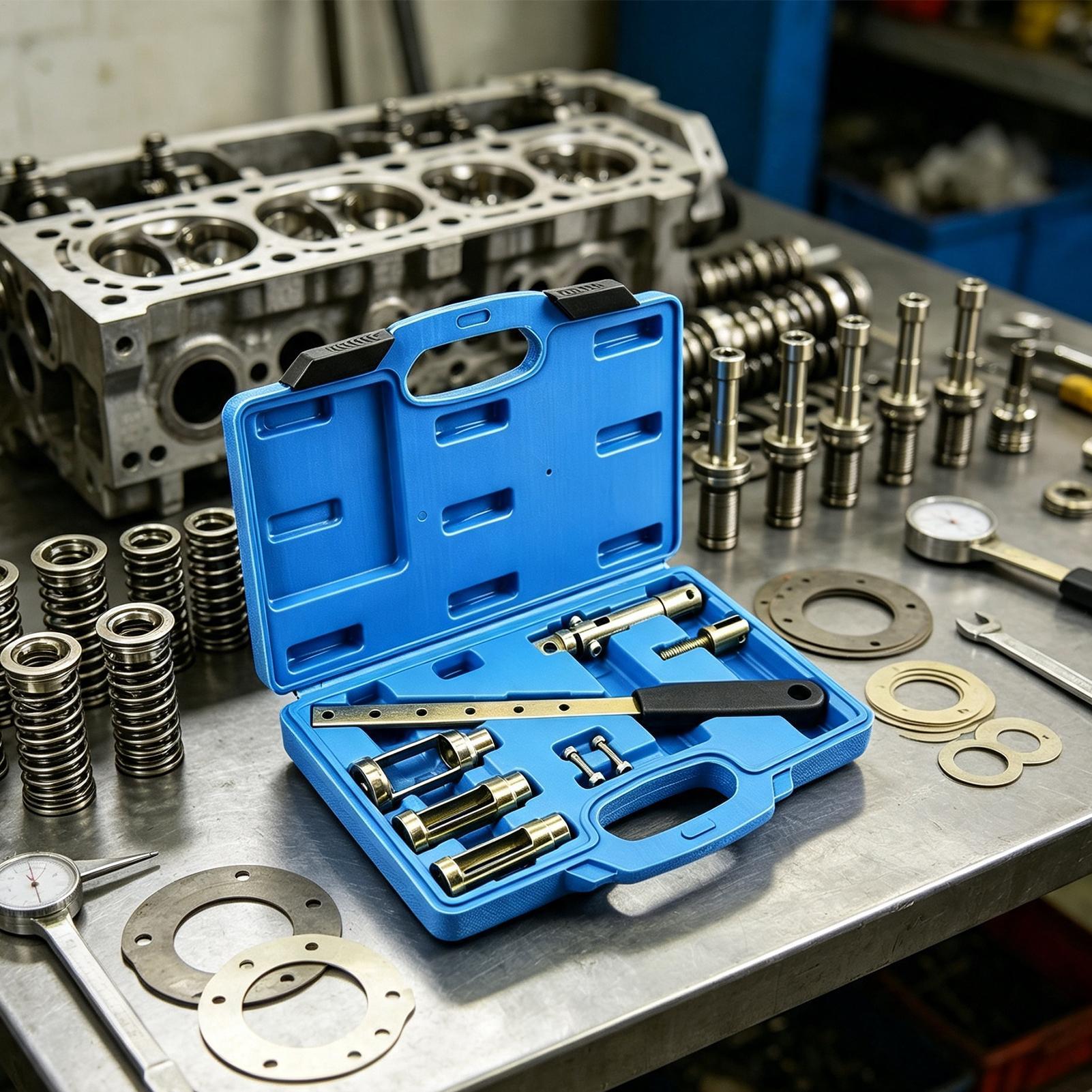 Valve Spring Compressor - Valve Spring Removal Tool 8 Piece