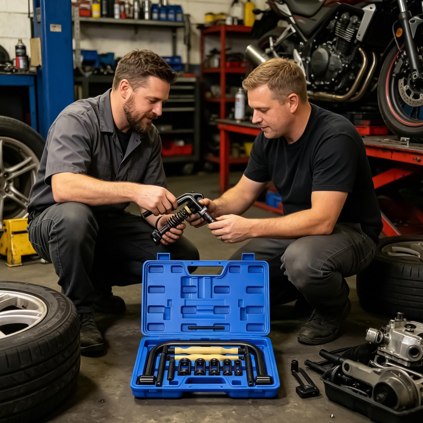 Spring Compressor Tool Complet - огляд і ціна Valve Spring Compressor
