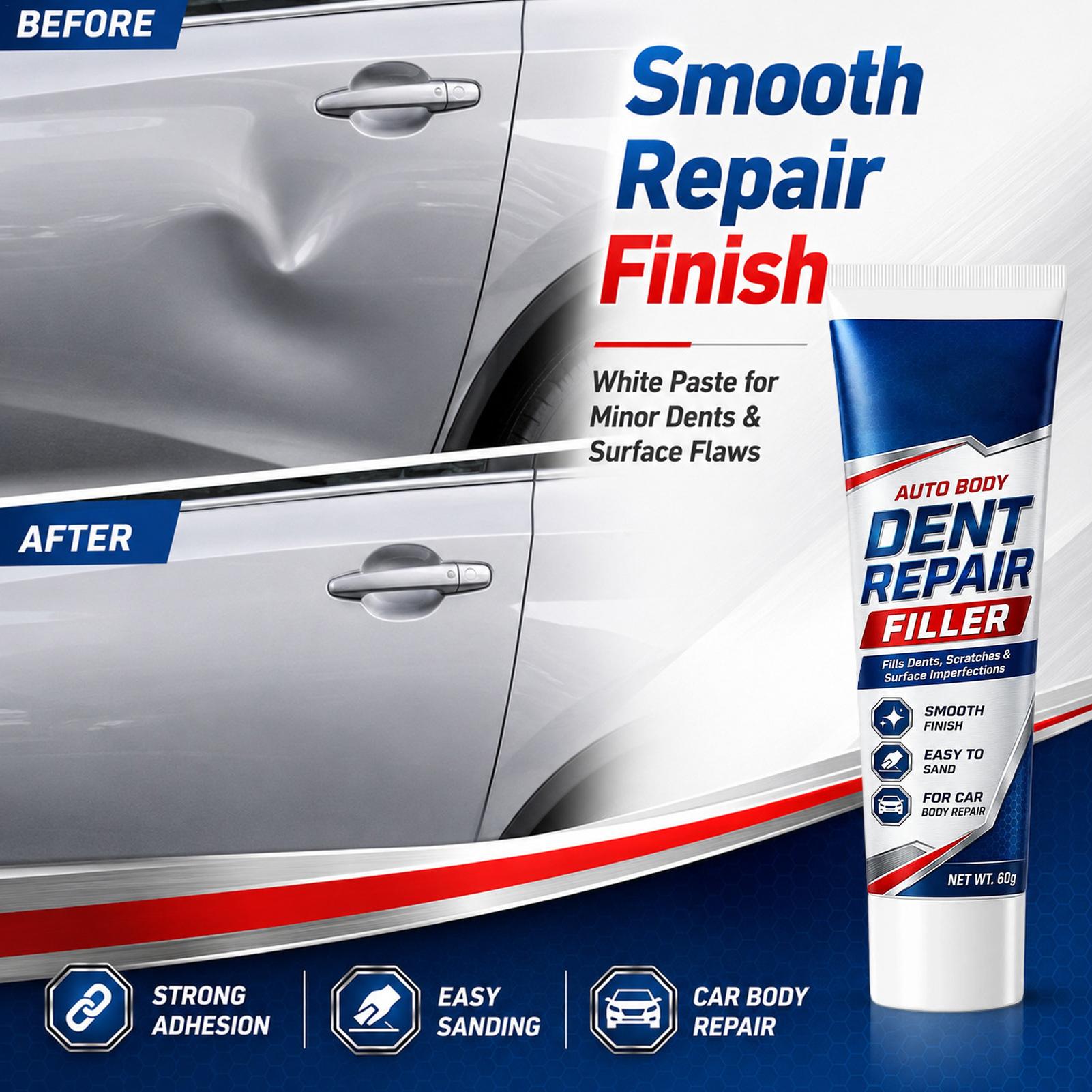 Car Auto Body Dent Repair Fill - огляд і ціна Auto Body Filler