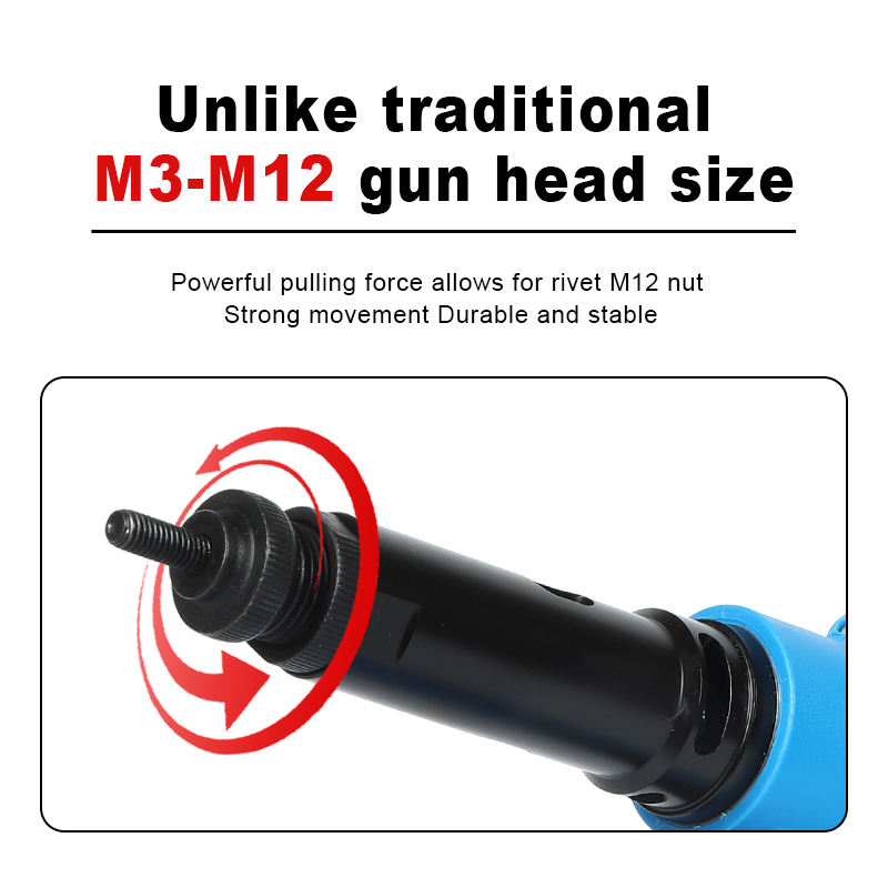 RL-5312 Heavy-Duty Air Riveter - огляд і ціна Rivet Gun Air