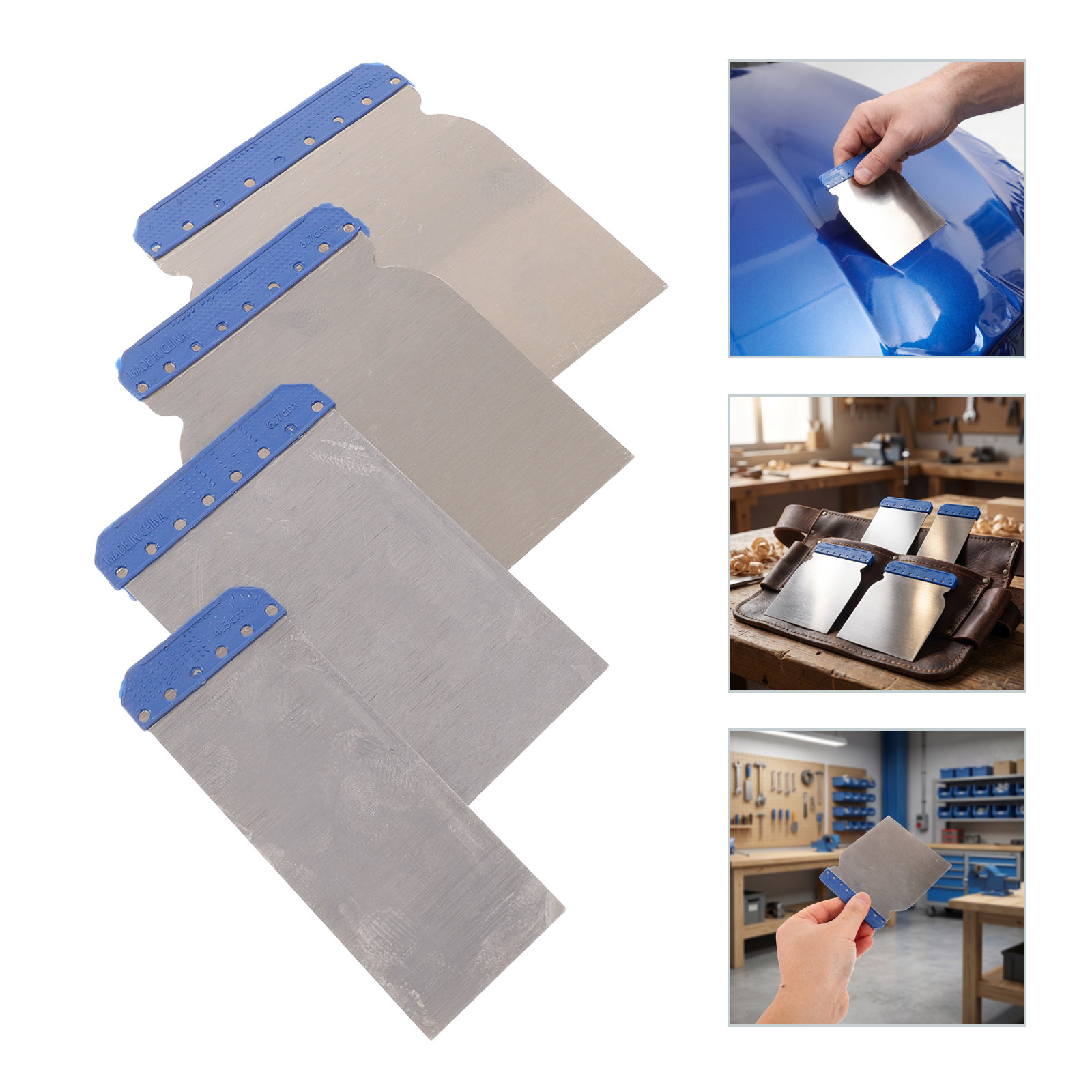 Stainless Steel Car Putty Knif - огляд і ціна Auto Body Filler
